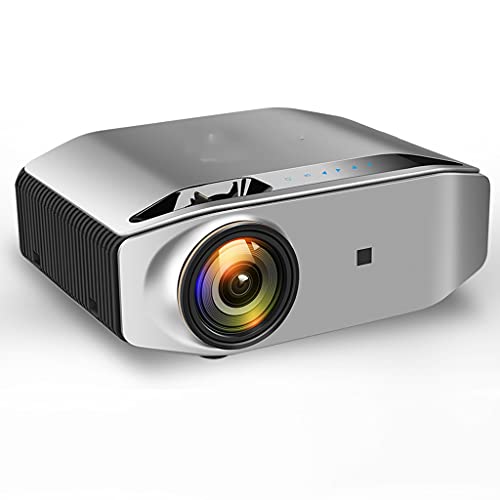 QUYNAGER 1080p Vollprojektor YG620 LED1920x 1080P 3D-Video YG621 Multi-Screen-Beamer Heimkino (Größe: YG620) (Einfarbig YG621) von QUYNAGER
