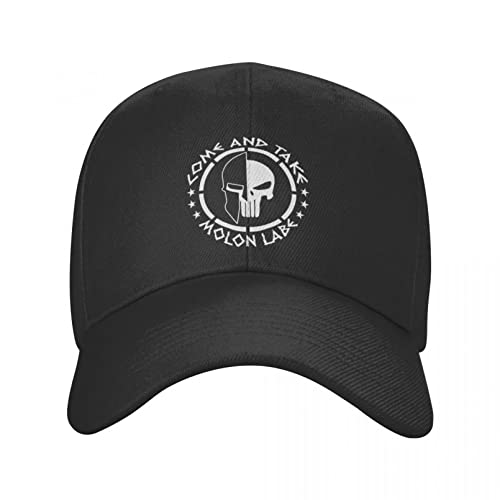 Baseballmütze Sparta Molon Labe Spartanischer Totenkopf Baseballkappe Sonnenschutz Frauen Männer Verstellbare Papa Hut Sommer Snapback Caps Hut von QWERTY@