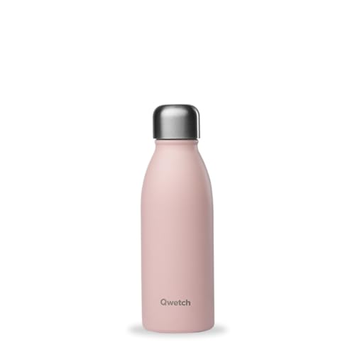 QWETCH Bouteille INOX 500ml Flasche, Rosa, Einheitsgröße von QWETCH