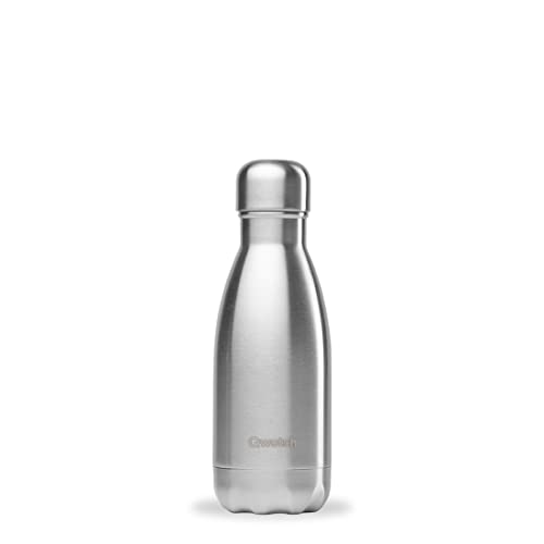 QWETCH - Isothermische Originals Flasche - Edelstahl 260ml - Nomadische Edelstahlflasche - 24h Kalt und 12h Warm - Wasserdicht, BPA-frei & wiederverwendbar von QWETCH