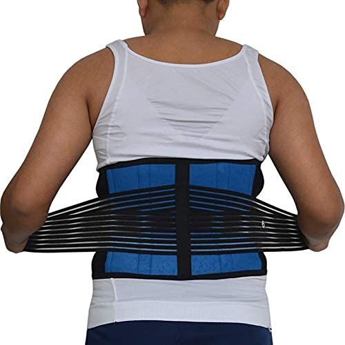 Haltungskorrektur für Männer, Schwerlastarbeit, Stützbandage für den unteren Rücken, Gürtel, Haltungskorrektur, schützt Ihre Taille, entlastet Rücken- und Taillenschmerzen, Stützbandage (Größe: von QZDCFC