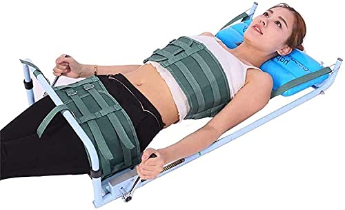 QZDCFC Rücken-Lendenwirbel-Traktionsgerät für das Bett, Korrektur der Wirbelsäulenhaltung, Dehngerät zur Verlängerung der Halswirbelsäule für den Heimgebrauch, Linderung von Ermüdung der Hals- und von QZDCFC