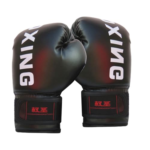 Boxhandschuhe für Kinder, Teenager, Männer, Frauen, geeignet für Boxen, Kickboxen, MMA, schwere Tasche, Kampftraining, Sparring-Ausrüstung, Fitness-Handschuhe von Qaonsciug