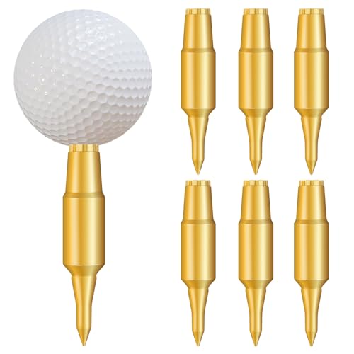Qaonsciug Golfball-Tees, Fahrer-Trainingswerkzeug, Golf-Tees, unzerbrechliche Golfball-Basis, Golfball-Unterstützung, Tees von Qaonsciug