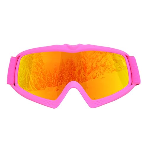 Snowboardbrille, UV-Schutz, beschlagfrei, große Sicht, Schneebrille für Kinder, Teenager, Jungen, Mädchen, Kinder, Snowboardbrille, Teenager, große Sicht, UV-Schutz, Schneebrille von Qaonsciug