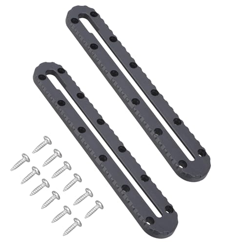 2 Stück Kajak Slide Track Rails Halterung Kajak Zubehör Mount Track Angelrute Halterung Base Rack Einfach zu bedienen Gleitbügel 2 Stück Kajak Slide Track Rails Halterung Kajak Zubehör Mount Track Angelrute Halterung Base Rack Einfach zu bedienen Gleitbügel von Qcbuegof