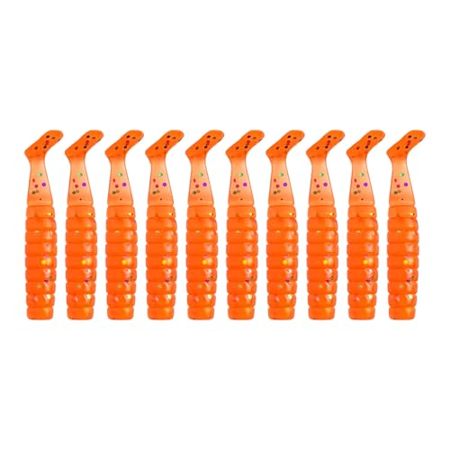 4cm 1.1g Forellenköder Swimbaits Köder Paddle Tail Swimbait Kunstköder PVC Soft Fishing Baits von Qcbuegof