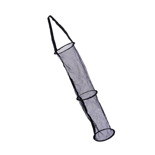 Schnelltrocknender tragbarer Eimer Angelkorb Net Baits Lagerkäfig Faltbares Fischernetz zur Aufbewahrung von Minnows tragbar von Qcbuegof