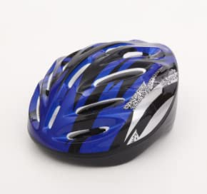 Fahrradhelm für Erwachsene, abnehmbarer Fahrradhelm für Herren und Damen, Rücklicht, Radfahren, Straße, Mountainbike Helm (Blau, Einheitsgröße) von Qianderer