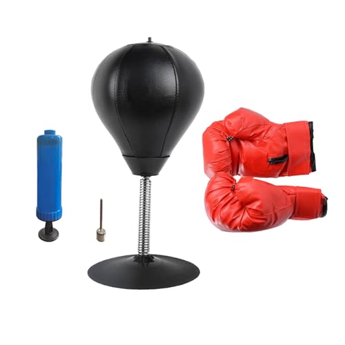 Qianly Boxen Punchingball Fitnessgeräte Lustige Reflextasche Desktop Boxsack von Qianly