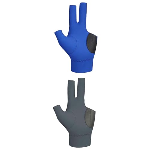 Qianly DREI Finger Billard Pool Handschuh Separaten Finger Handschuhe Atmungsaktive Handschuhe von Qianly