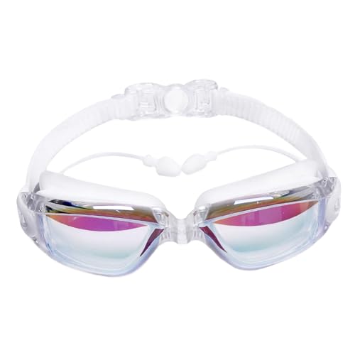Qianly Schwimmbrille, Hochwertige Tauchbrille für Erwachsene, Wassersport Zubehör, WEISS von Qianly