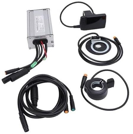 Qklyxr 36V 48V 22A Elektroroller-Controller-Anzeigefeld mit Daumengas 8 Magneten Power Pedal Assist Sensor Elektroroller-Controller von Qklyxr