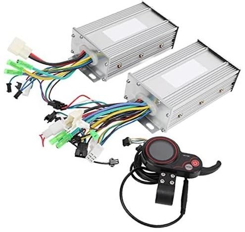 Qklyxr Bürstenloser Controller-Kit for Elektroroller, Motorcontroller, LCD-Messgerät-Controller mit Doppelantrieb for Elektrofahrräder Elektroroller-Controller Qklyxr Bürstenloser Controller-Kit for Elektroroller, Motorcontroller, LCD-Messgerät-Controller mit Doppelantrieb for Elektrofahrräder Elektroroller-Controller von Qklyxr