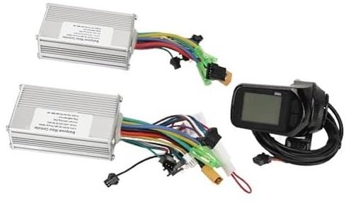 Qklyxr Dual Drive 500 W 25 A 24 V 36 48 bürstenloser Motor-Controller-Kit mit LCD-Messgerät for elektrische Lithiumbatterie Elektroroller-Controller von Qklyxr