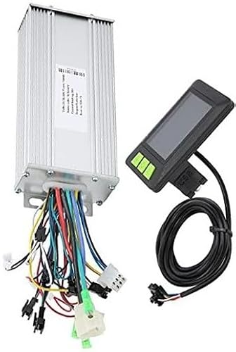 Qklyxr Elektrischer Roller Motor Control Box 36V/48V 1000W Universal LCD Display Panel Brushless Controller Kit Elektroroller-Controller von Qklyxr