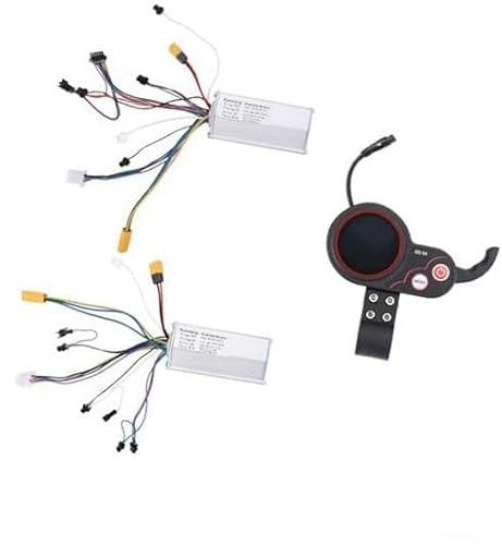 Qklyxr Wasserdichtes Instrumentendisplay und Controller-Kit for Elektroroller, LCD-Display-Drosselklappe, for Dual Drive Controller QSS4, for 8 9 10 8X 10X Elektroroller-Controller Qklyxr Wasserdichtes Instrumentendisplay und Controller-Kit for Elektroroller, LCD-Display-Drosselklappe, for Dual Drive Controller QSS4, for 8 9 10 8X 10X Elektroroller-Controller von Qklyxr