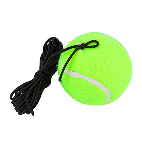 Qqmora Tennisball Einzeltraining, Verschleißfester Tennis-Anfänger-Trainingsball, Hohe Robustheit, Langlebig für Tennis von Qqmora