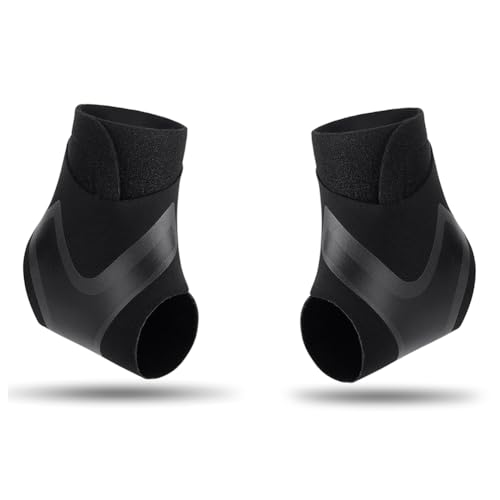 Qtynudy 2 Stück Knöchelbandage, Verstellbare Kompressions-Knöchelstütze für Männer und Frauen, Sportschutz, Sport, Langlebig, Einfach zu Verwenden S von Qtynudy