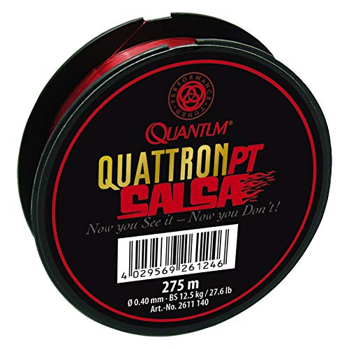 Quantum Quattron Salsa, Rot, 0,30 mm, 275m, 7,70kg von Quantum