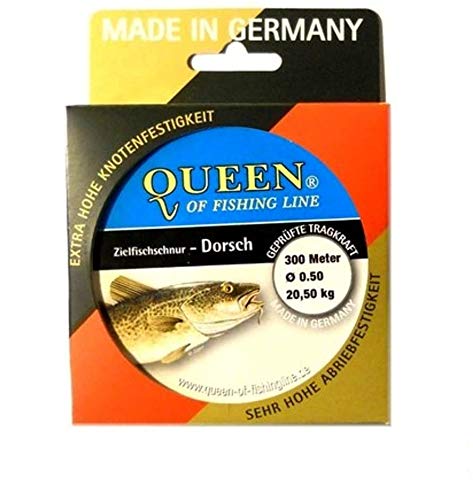 Queen of Fishing Line Zielfisch-Schnur Dorsch 0,50mm 20,5kg 300m von Queen of Fishing Line