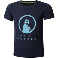 Quiet Please Advantage Logo T-Shirt Jungen in dunkelblau, Größe: 140 von Quiet Please