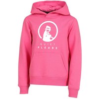 Quiet Please Baseline Logo Hoody Mädchen Pink - 164 von Quiet Please