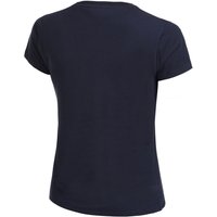 Quiet Please Baseline Logo T-Shirt Damen in dunkelblau, Größe: M von Quiet Please