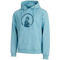 Quiet Please Create Washed Out Loose Fit Hoody Herren Hellblau - Xxl von Quiet Please