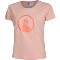 Quiet Please Crossroad Baseline T-Shirt Damen in altrosa, Größe: M von Quiet Please