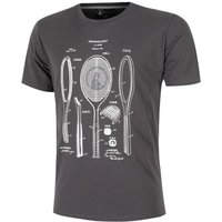 Quiet Please Endlessly Rackitecture T-Shirt Herren in anthrazit, Größe: S von Quiet Please