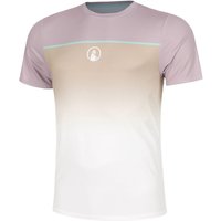 Quiet Please Mind Receiver Faded T-Shirt Herren in lila, Größe: XL von Quiet Please