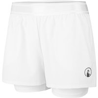 Quiet Please Point 2in1 Shorts Damen Weiß - Xl von Quiet Please