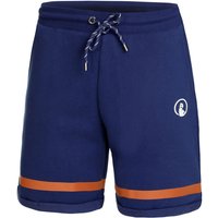 Quiet Please Retro Lifestyle Shorts Herren Dunkelblau von Quiet Please