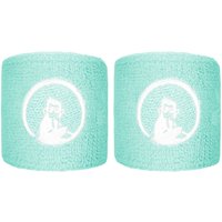 Quiet Please Short Schweißband 2er Pack Unisex Türkis von Quiet Please