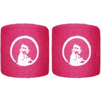 Quiet Please Short Schweißband 2er Pack-pink Pink von Quiet Please
