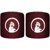 Quiet Please Short Schweißband 2er Pack-weinrot Weinrot von Quiet Please