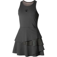 Quiet Please Sparkle Cross Flounce Kleid Damen in anthrazit, Größe: XL von Quiet Please