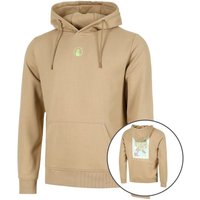 Quiet Please Wild Collage Hoody Herren in beige, Größe: L von Quiet Please