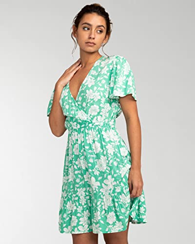 Billabong Spring Light - Mini-Wickelkleid für Frauen Grün von Quiksilver