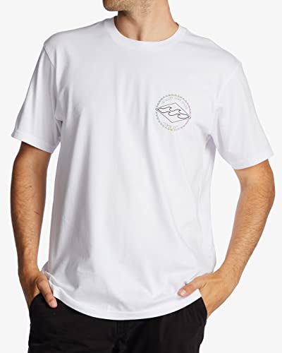 Billabong Rotor Diamond - T-Shirt für Männer Weiß von Quiksilver