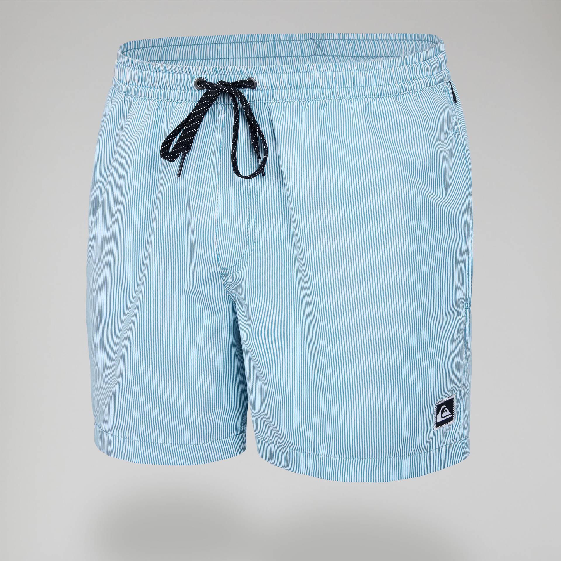 Boardshorts kurz Herren - Quicksilver Volley Deluxe blau gestreift von Quiksilver