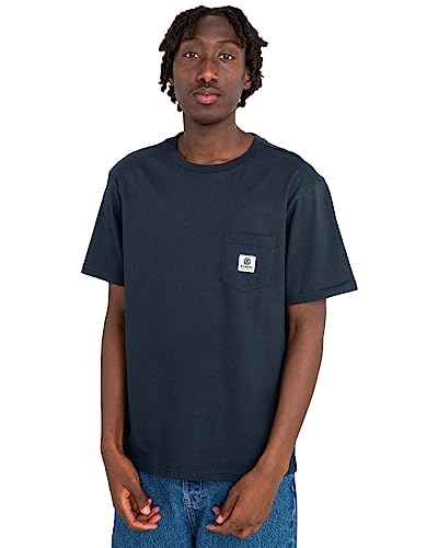 Element Basic Pocket - T-Shirt - Männer - S - Blau von Element