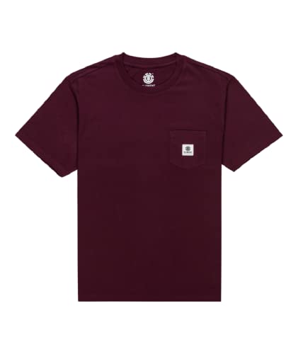 Element Basic Pocket - T-Shirt - Männer - L - Weiss von Element