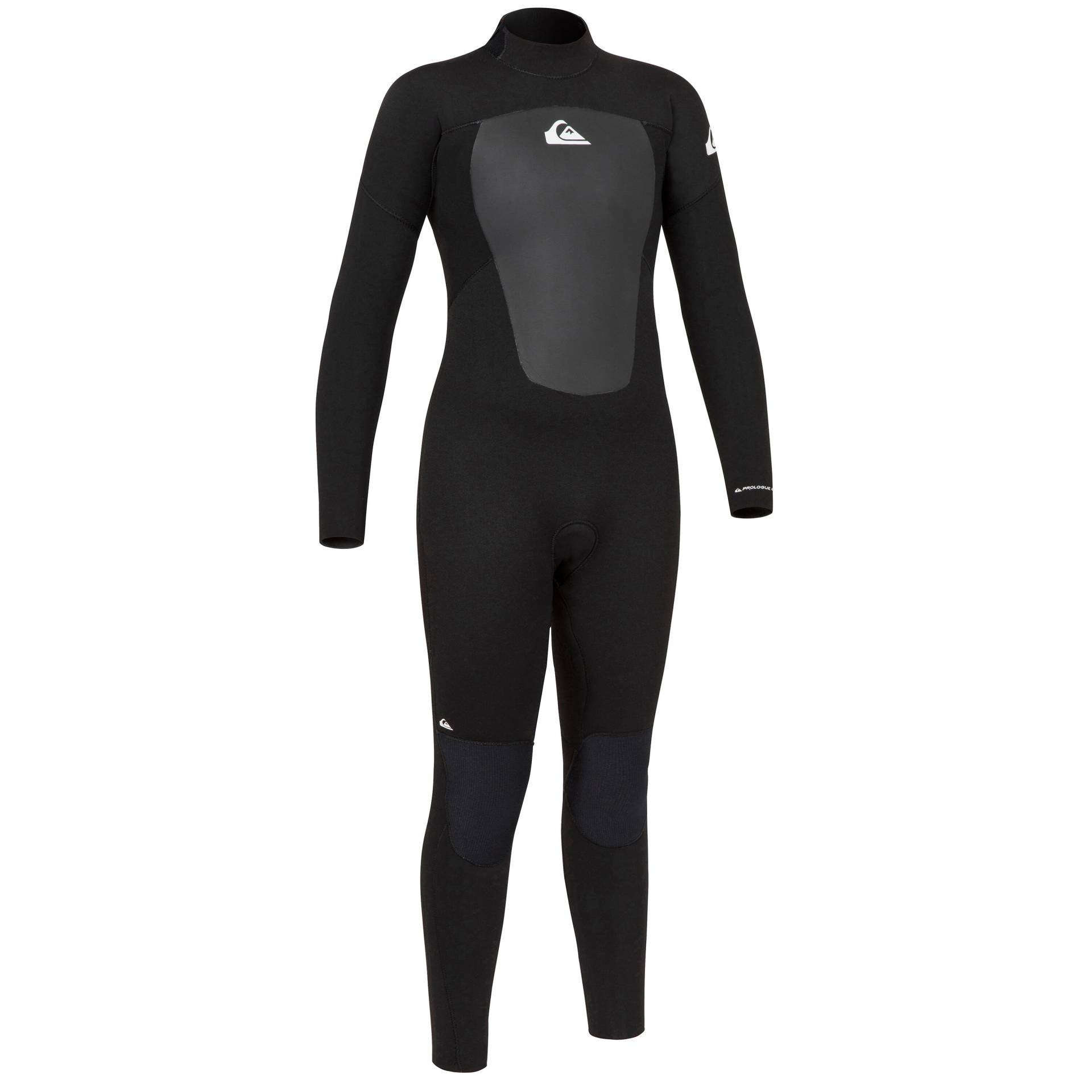 Neoprenanzug Surfen Kinder - Quiksilver Prologue 4/3 mm schwarz von Quiksilver