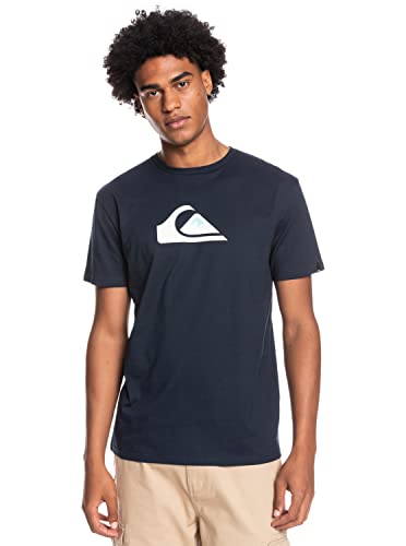Quiksilver Comp Logo - T-Shirt für Männer Blau von Quiksilver
