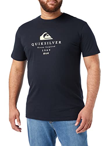 Quiksilver™ First Fire - T-Shirt - T-Shirt - Männer - L - Blau von Quiksilver