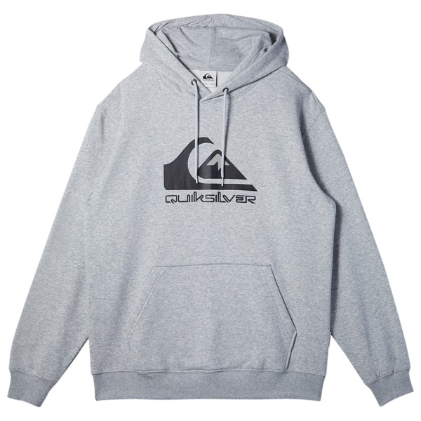 Quiksilver - Big Logo Hoodie - Hoodie Gr M grau von Quiksilver