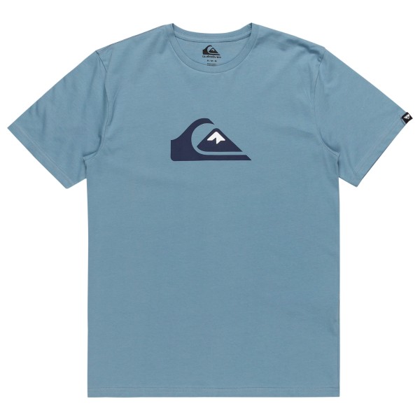 Quiksilver - Comp Logo S/S - T-Shirt Gr M;S;XL;XXL blau/schwarz;schwarz;türkis;weiß von Quiksilver