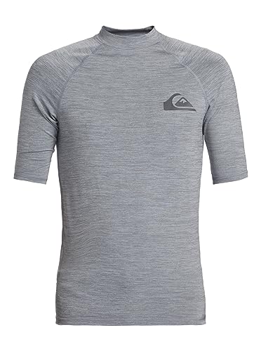 Quiksilver Everyday - Kurzärmliges Surf-T-Shirt mit UPF 50 für Männer Grau von Quiksilver